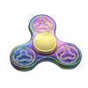 Rainbow Tri-Spinner Fidget Gyro Toy Ceramic EDC Autism Hand Spinner Desk Focus